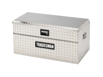 Picture of Tradesman Aluminum Flush Mount Truck Tool Box Full-Wide 48in- - Brite