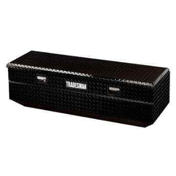 Picture of Tradesman Aluminum Flush Mount Truck Tool Box 60in- - Black