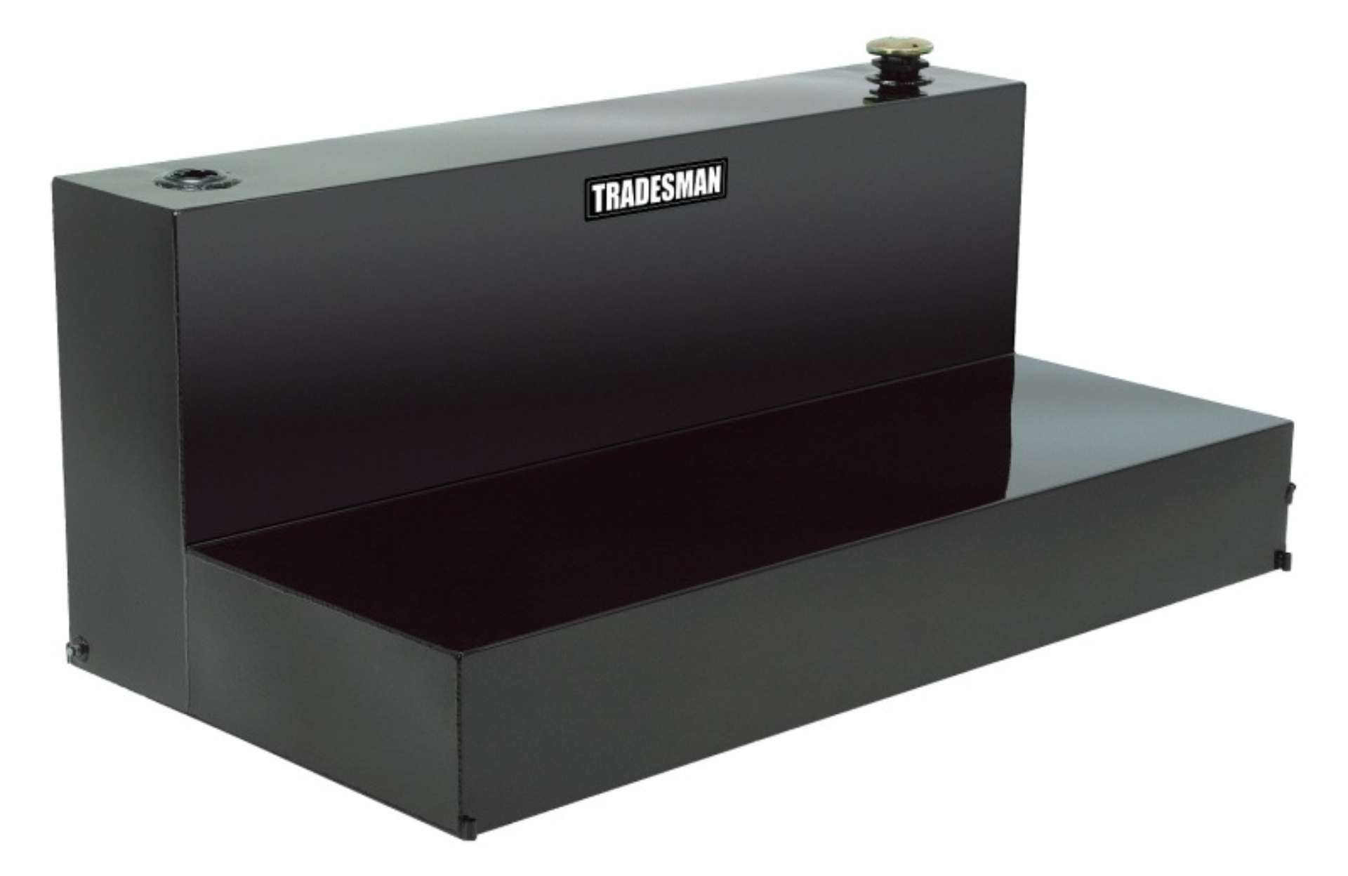 Picture of Tradesman Steel L-Shape Liquid Storage Tank Full Size - Black