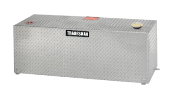 Picture of Tradesman Aluminum Rectangular Liquid Storage Tank 98 Gallon Capacity - Brite