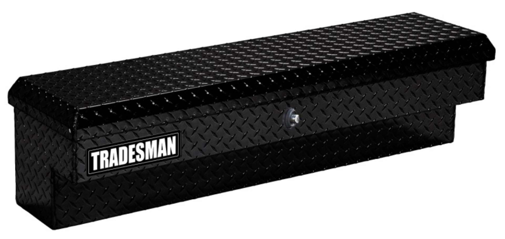 Picture of Tradesman Aluminum Side Bin Truck Tool Box w-Push Button 48in- - Black