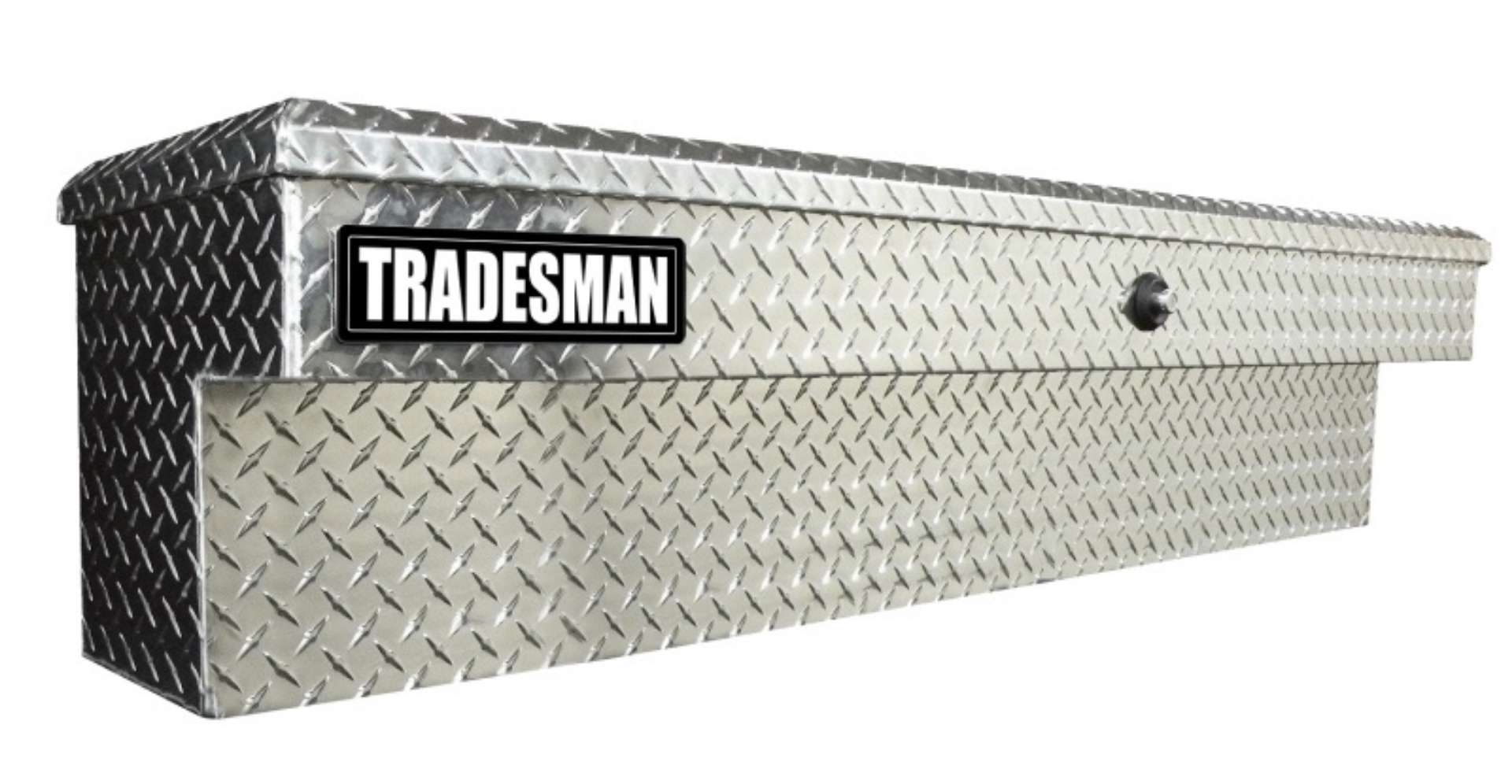 Picture of Tradesman Aluminum Side Bin Truck Tool Box w-Push Button 60in- - Brite