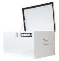 Picture of Tradesman Steel Job Site Box-Chest Light Duty-Small 24in- - White