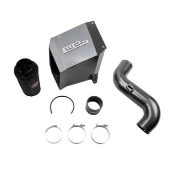 Picture of Wehrli 06-07 Duramax LBZ 4in- Intake Kit w- Air Box - Candy Red