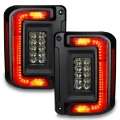 Picture of Oracle 07-17 Jeep Wrangler JK Flush Mount LED Tail Lights - Tinted SEE WARRANTY