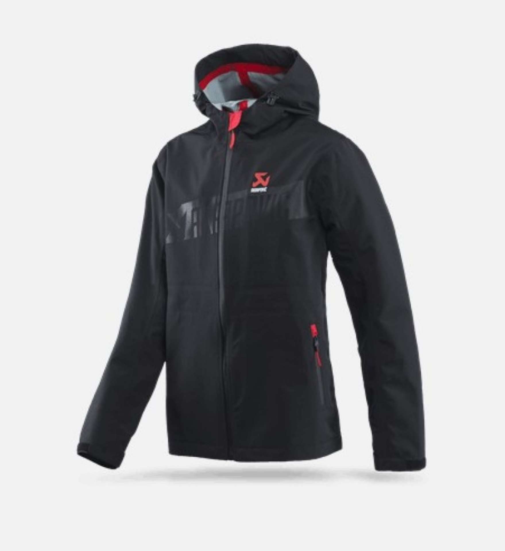 Picture of Akrapovic Mens Corpo Rain Jacket Black - XL