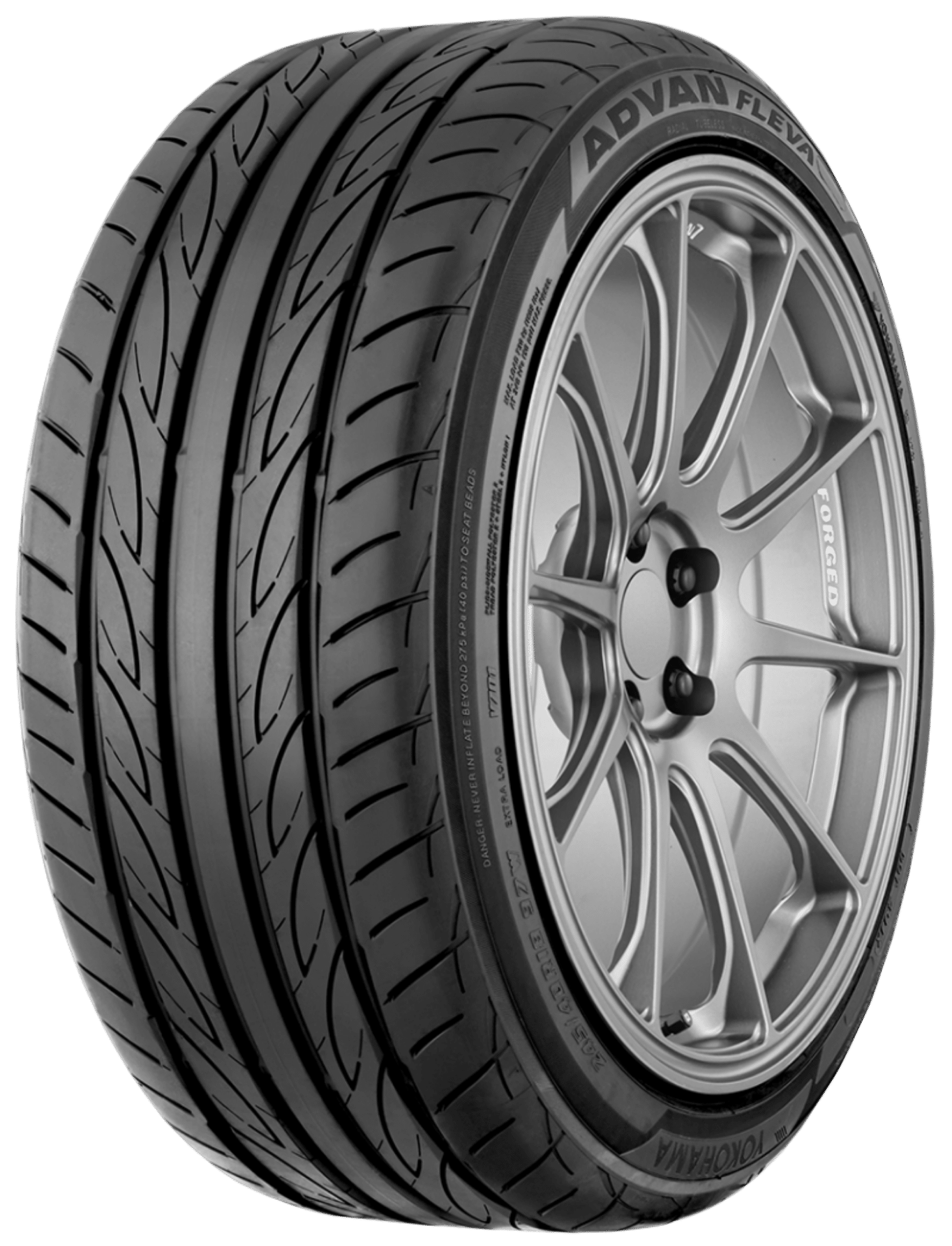 Picture of Yokohama Advan Fleva V701 Tire - 225-35R20 90W