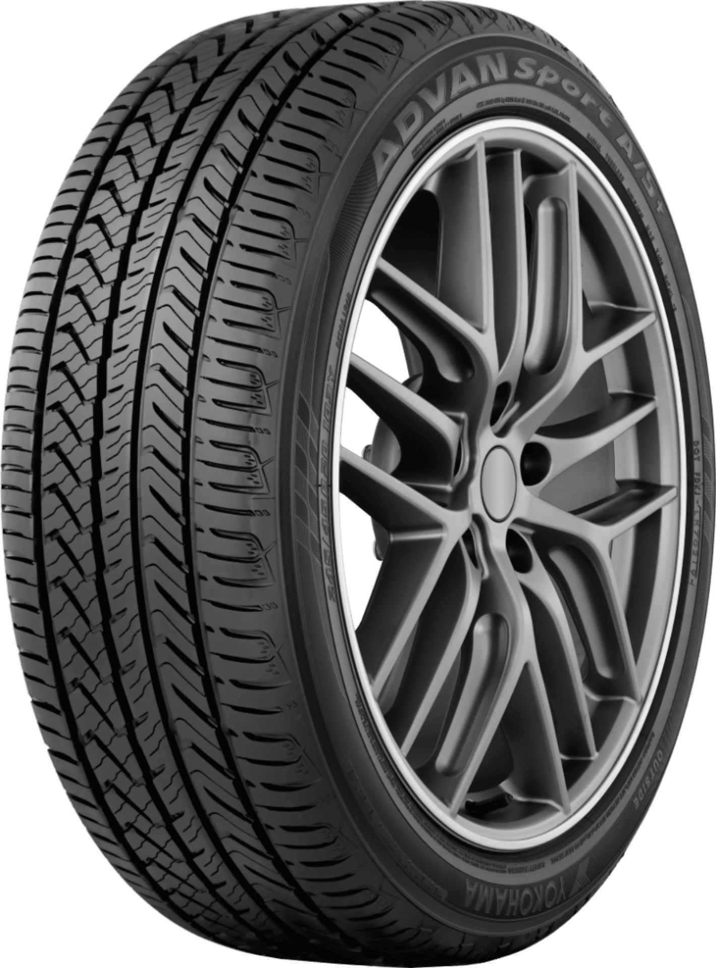 Picture of Yokohama Advan Sport A-S+ Tire - 205-50R17 93W