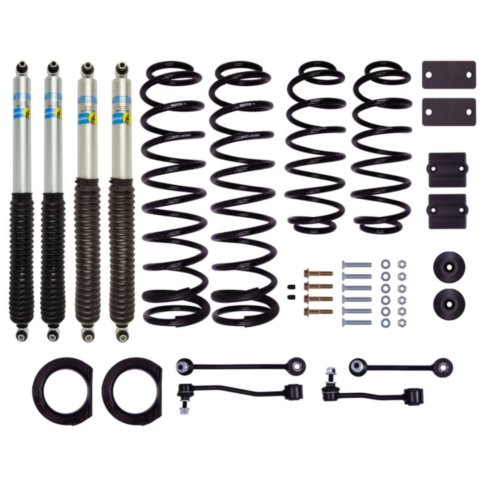 Picture of Bilstein 18-23 Jeep Wrangler JL 4DR B8 5100 1-5in Suspension Lift Kit With Winch