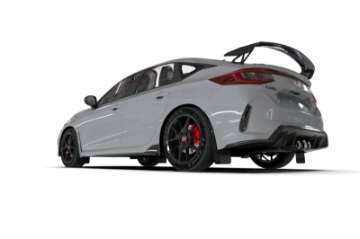 Picture of Rally Armor 23-24 Honda Civic Type R Black Mud Flap Grey Logo