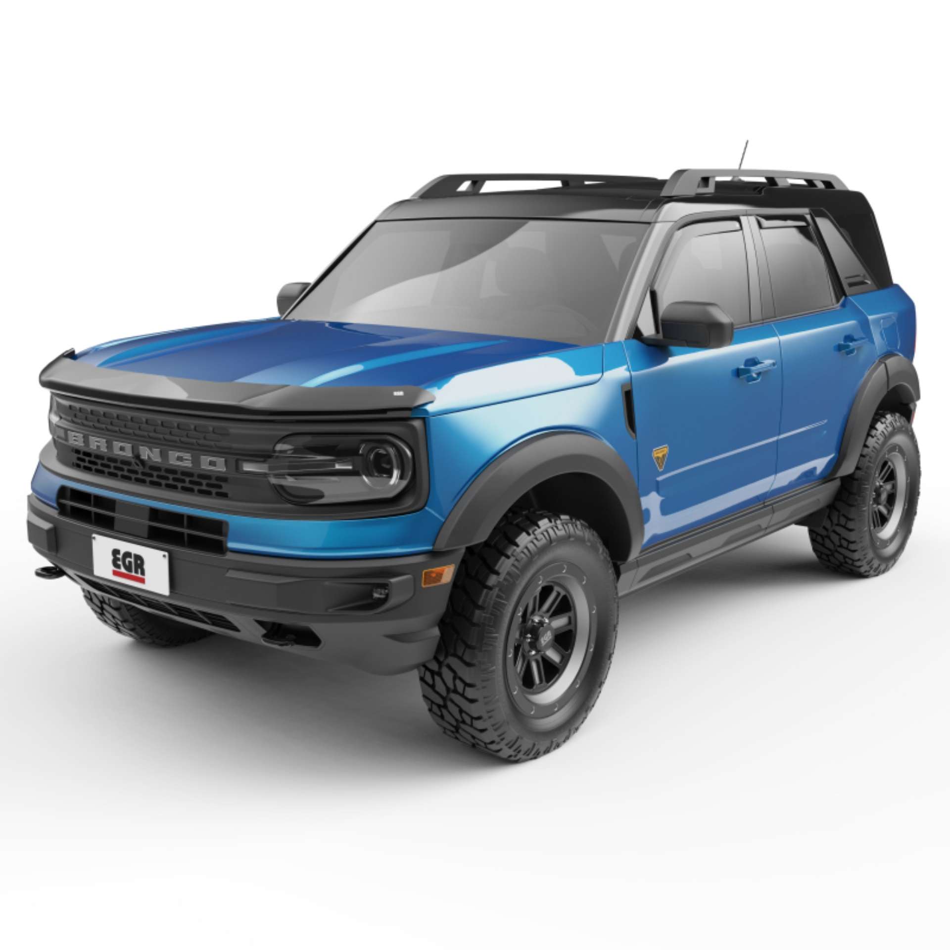 Picture of EGR 21-23 Ford Bronco Sport Sport Utility EGR Rugged Look Fender Flares Set of 4 - Smooth Matte