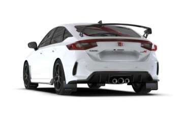 Picture of Rally Armor 23-24 Honda Civic Type R Black Mud Flap White Logo