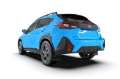 Picture of Rally Armor 2024 Subaru Crosstrek Black UR Mud Flap Light Blue Logo