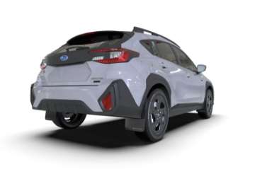 Picture of Rally Armor 2024 Subaru Crosstrek Black UR Mud Flap Grey Logo