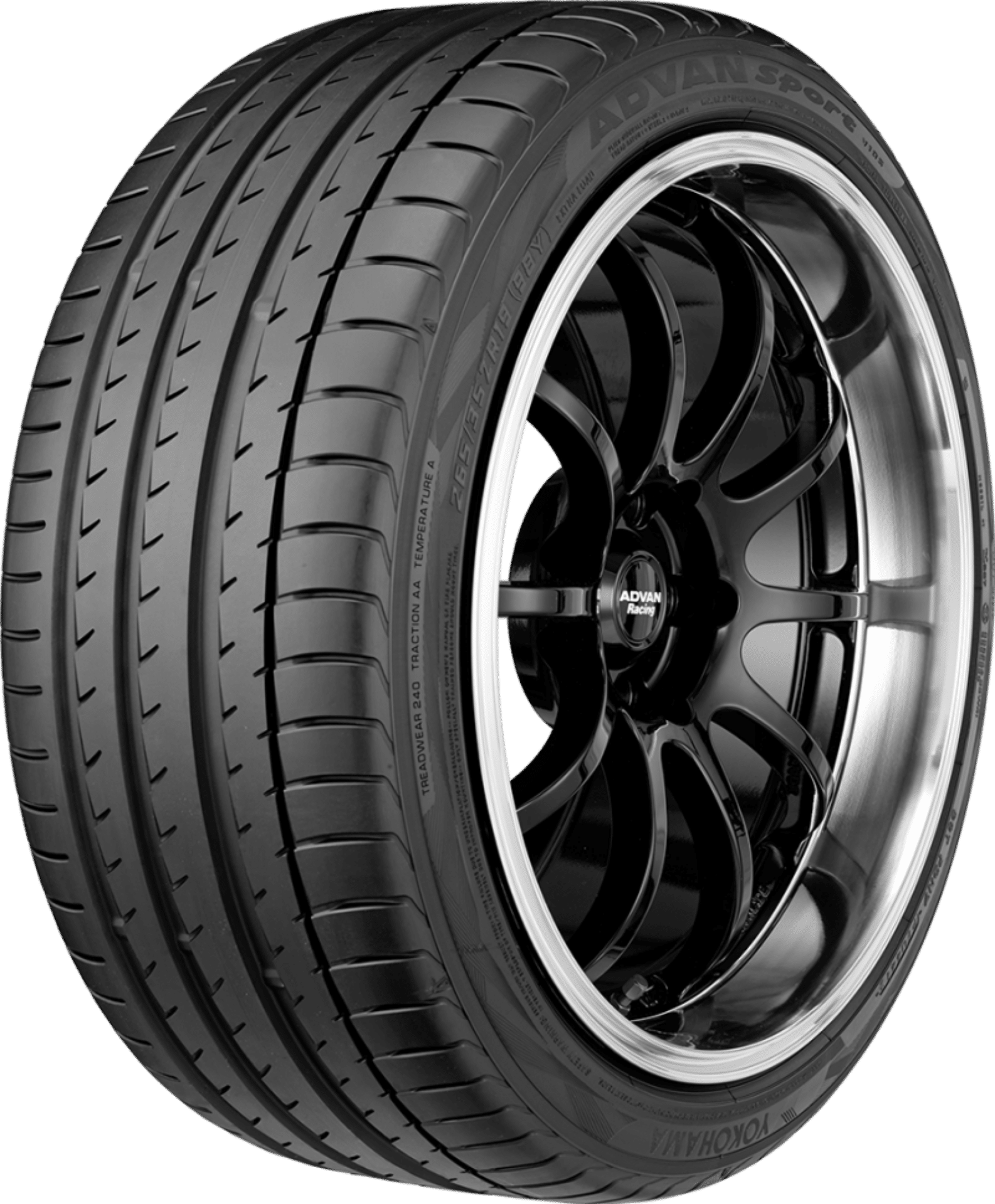 Picture of Yokohama Advan Sport V105 Tire - 205-55ZR17 91Y