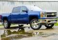 Picture of Superlift 07-16 Chevy Silv 4WD 3-5in Lift Kit w- Steel Cntrl Arms Fox Front Coilover &amp; 2-0 Rear