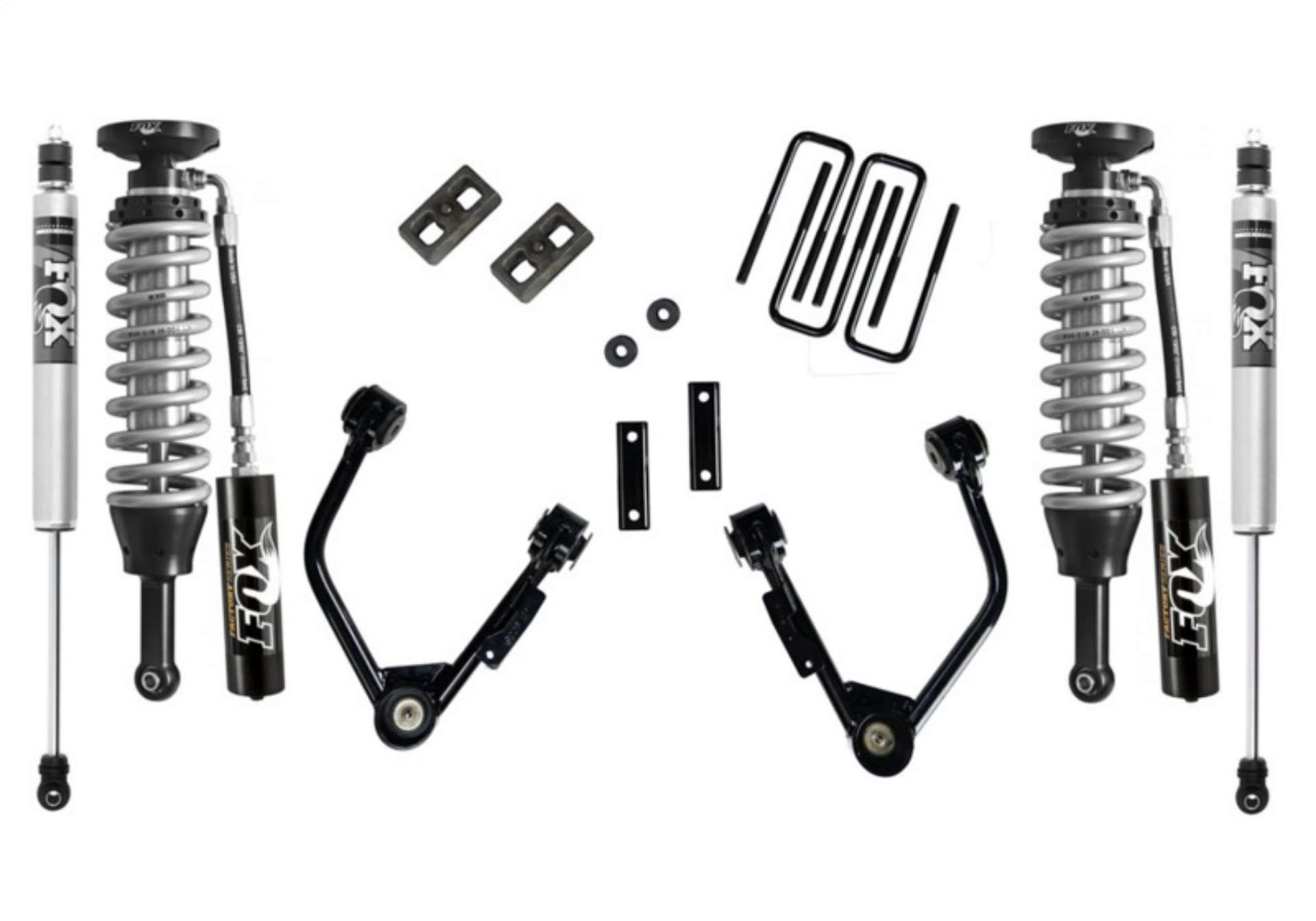 Picture of Superlift 07-21 Toyota Tundra 4WD 3in Lift Kit w- Fox Front Coilover &amp; 2-0 Rear