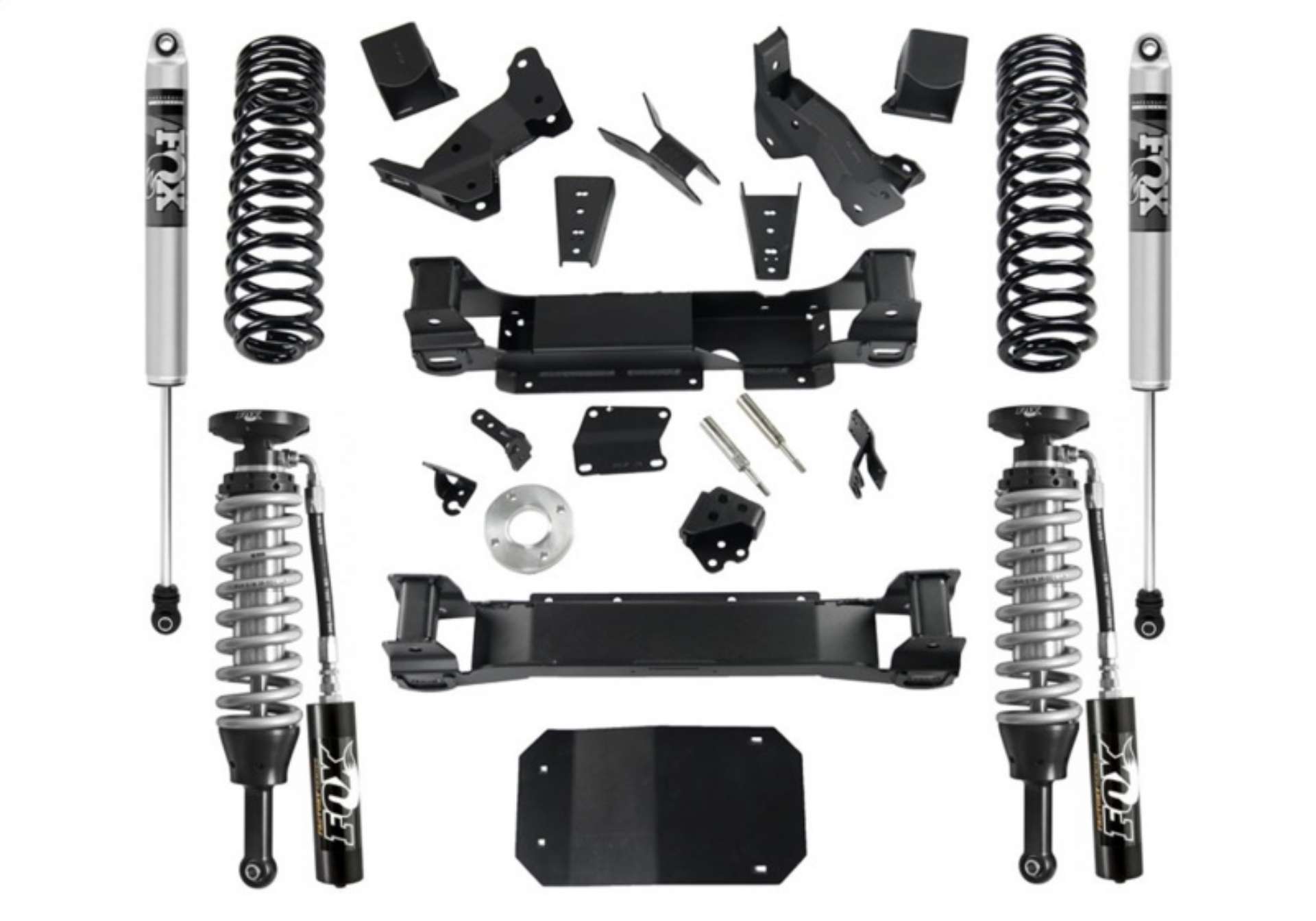 Picture of Superlift 09-11 Dodge Ram 1500 4WD 6in Lift Kit w- Fox Front Coilover &amp; 2-0 Rear