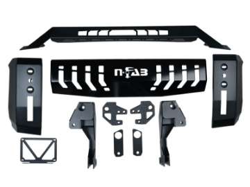 Picture of N-Fab HVM Bull Bar 14-21 Toyota Tundra - Tex- Black