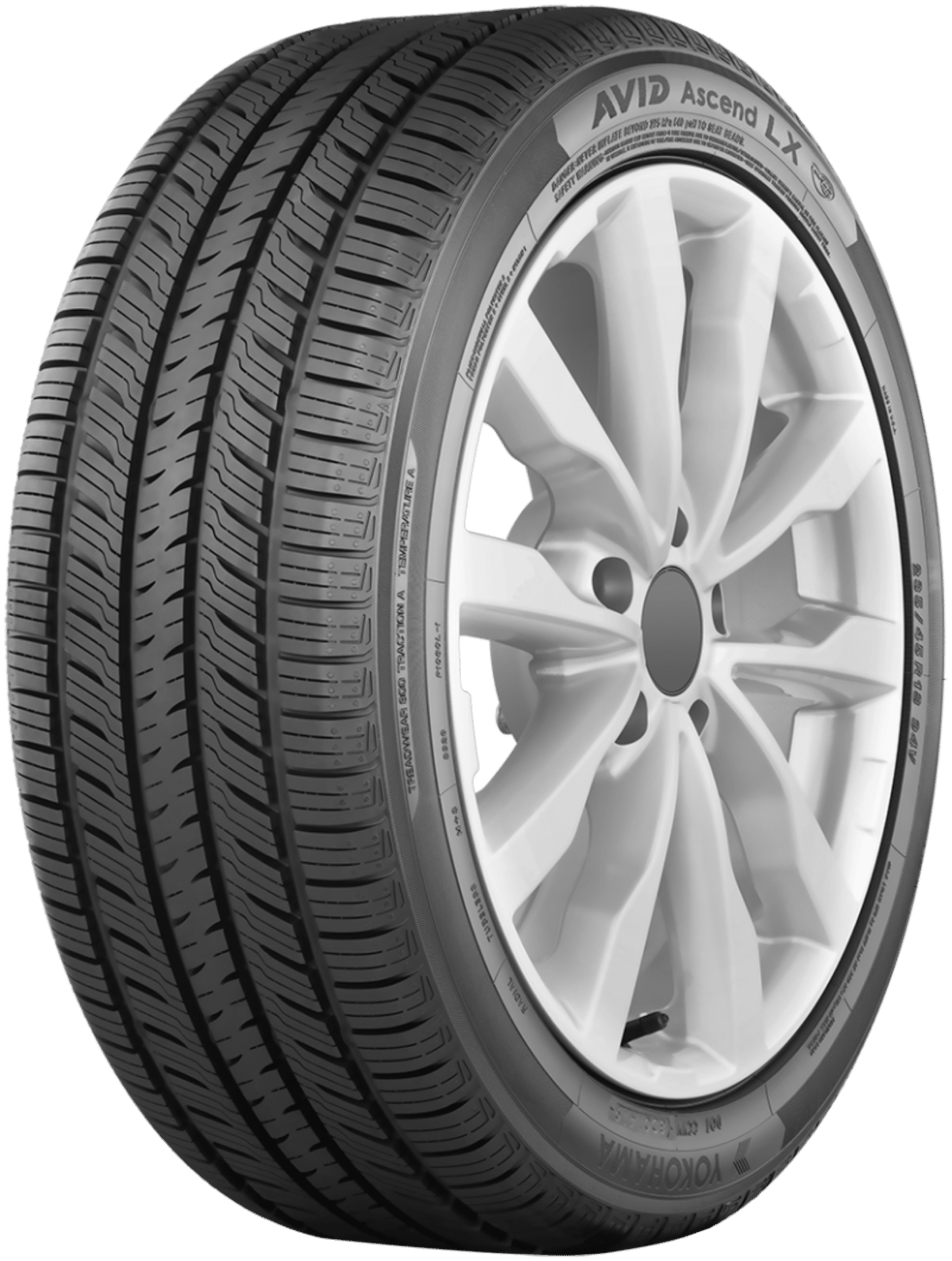 Picture of Yokohama Avid Ascend LX Tire - 185-65R15 88H