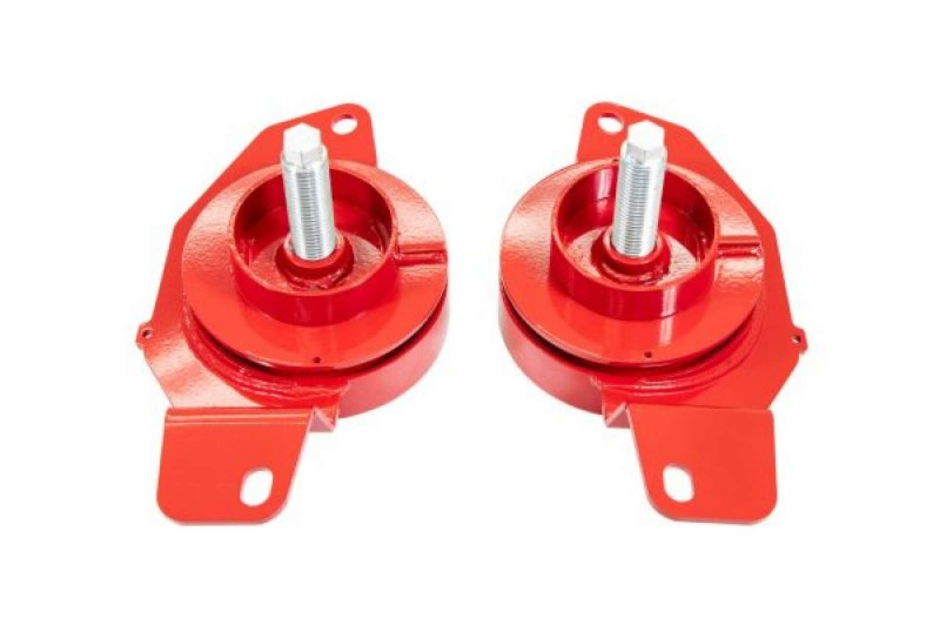 Picture of UMI Performance 82-92 GM F-Body Upper Spring Mount Weight Jacks for UMI K-Member - Red