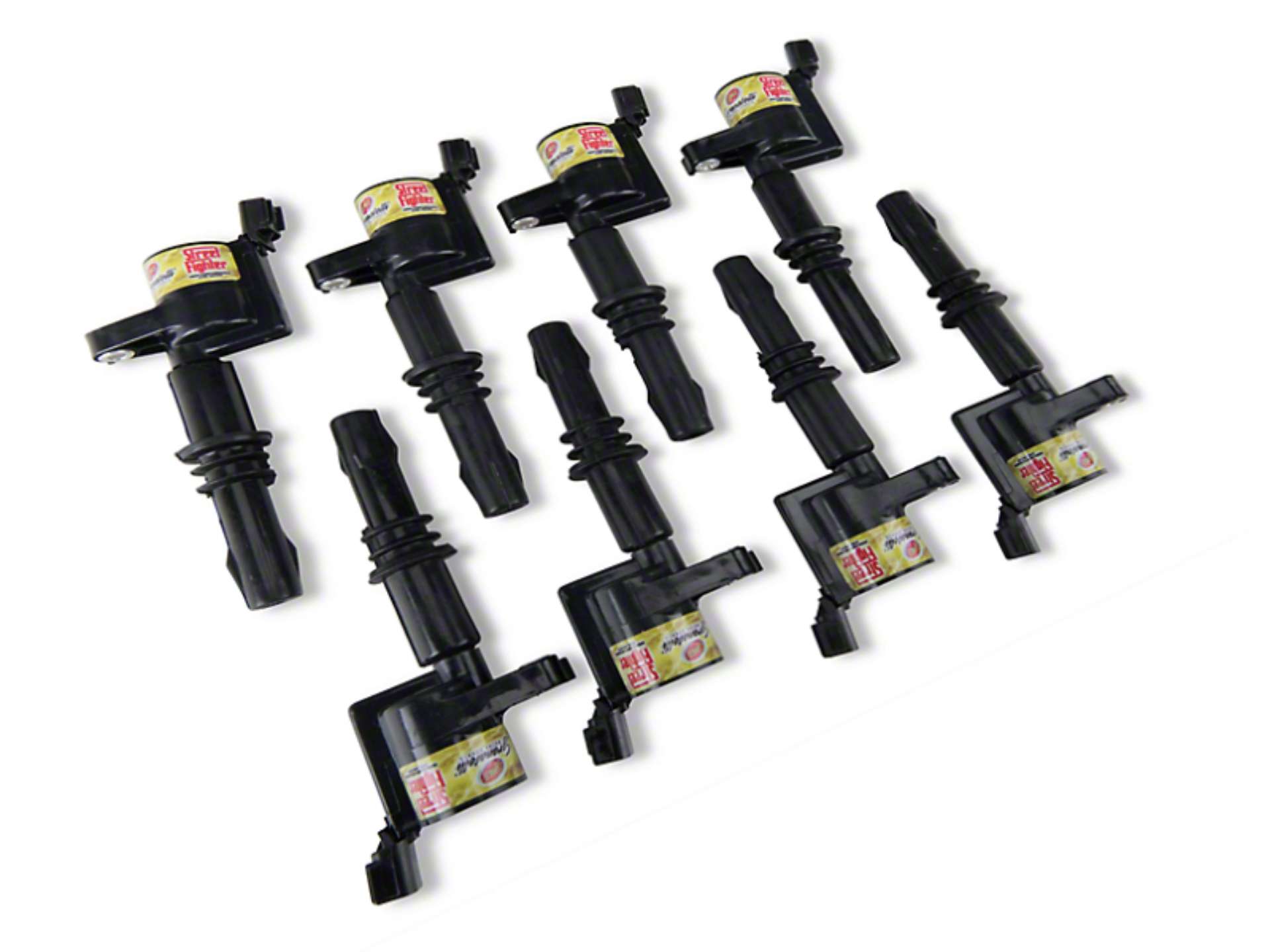 Picture of Granatelli 08-5-10 Ford 4-6L-5-4L 3V OEM Coil Packs Replacements - Black Set of 8