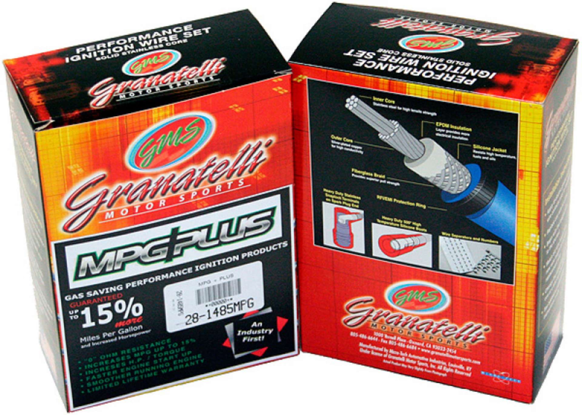 Picture of Granatelli 99-02 Mercury Cougar 4Cyl 2-0L Performance Ignition Wires