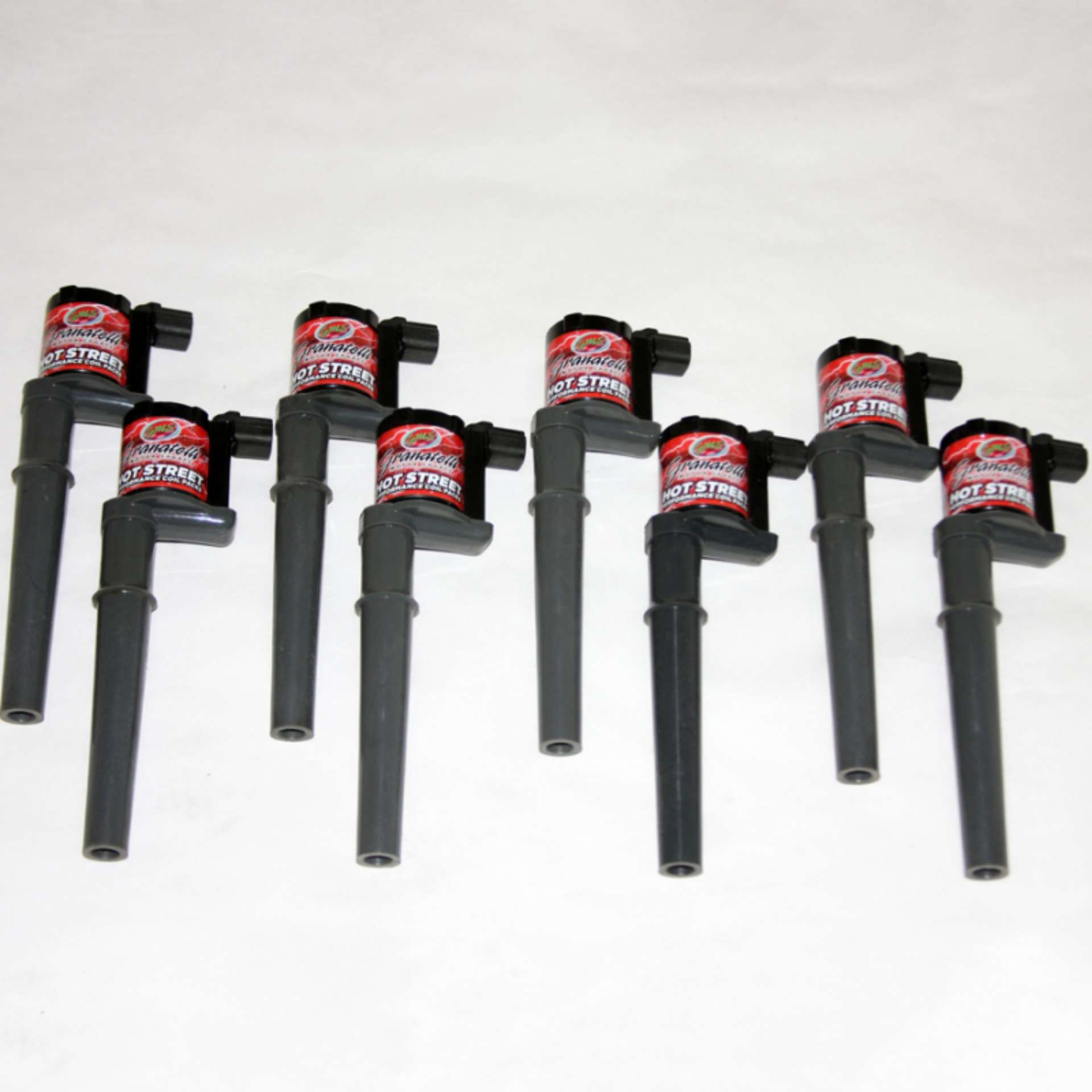 Picture of Granatelli 99-14 Ford 4-6L-5-4L-5-8L 4V Hot Street Coil Packs - Black Set of 8