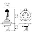 Picture of Hella Halogen H4 12V 60-55W Bulb