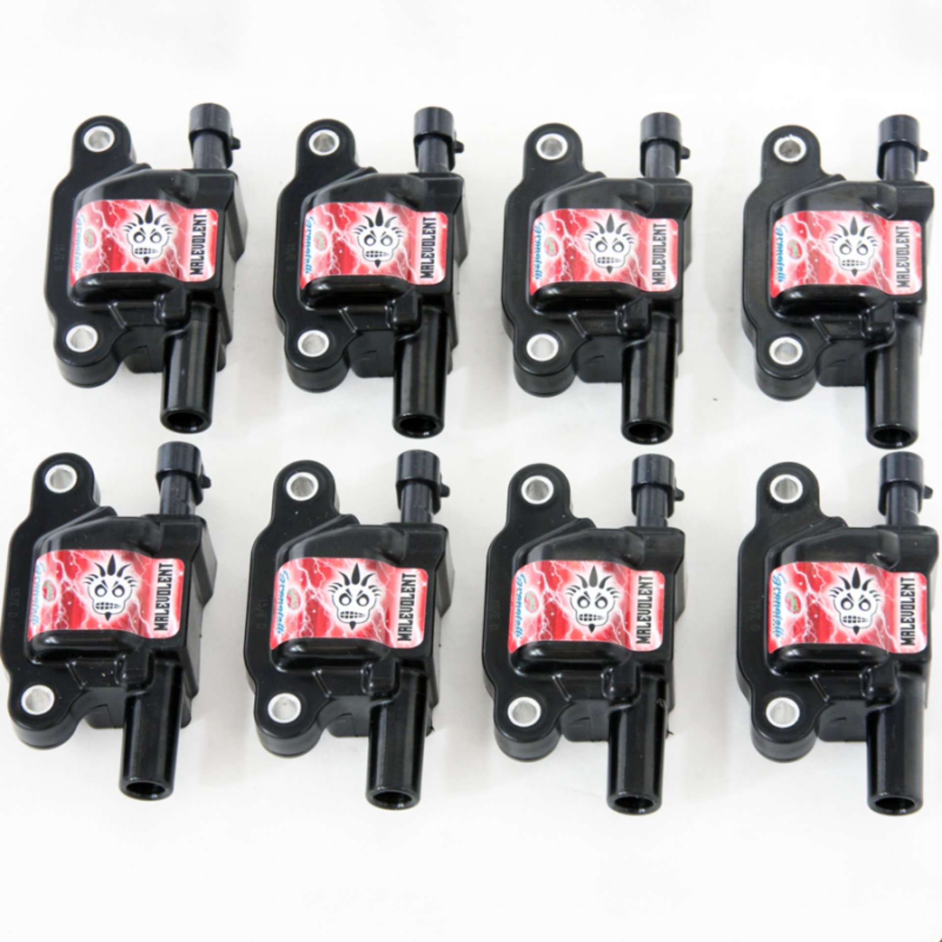 Picture of Granatelli 05-17 GM LS1-LS2-LS3-LS4-LS5-LS6-LS7-LS9-LSA Malevolent Coil Packs - Black Set of 8