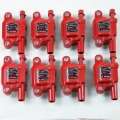 Picture of Granatelli 14-23 GM LT Direct Ignition Coil Packs - Red Set of 8