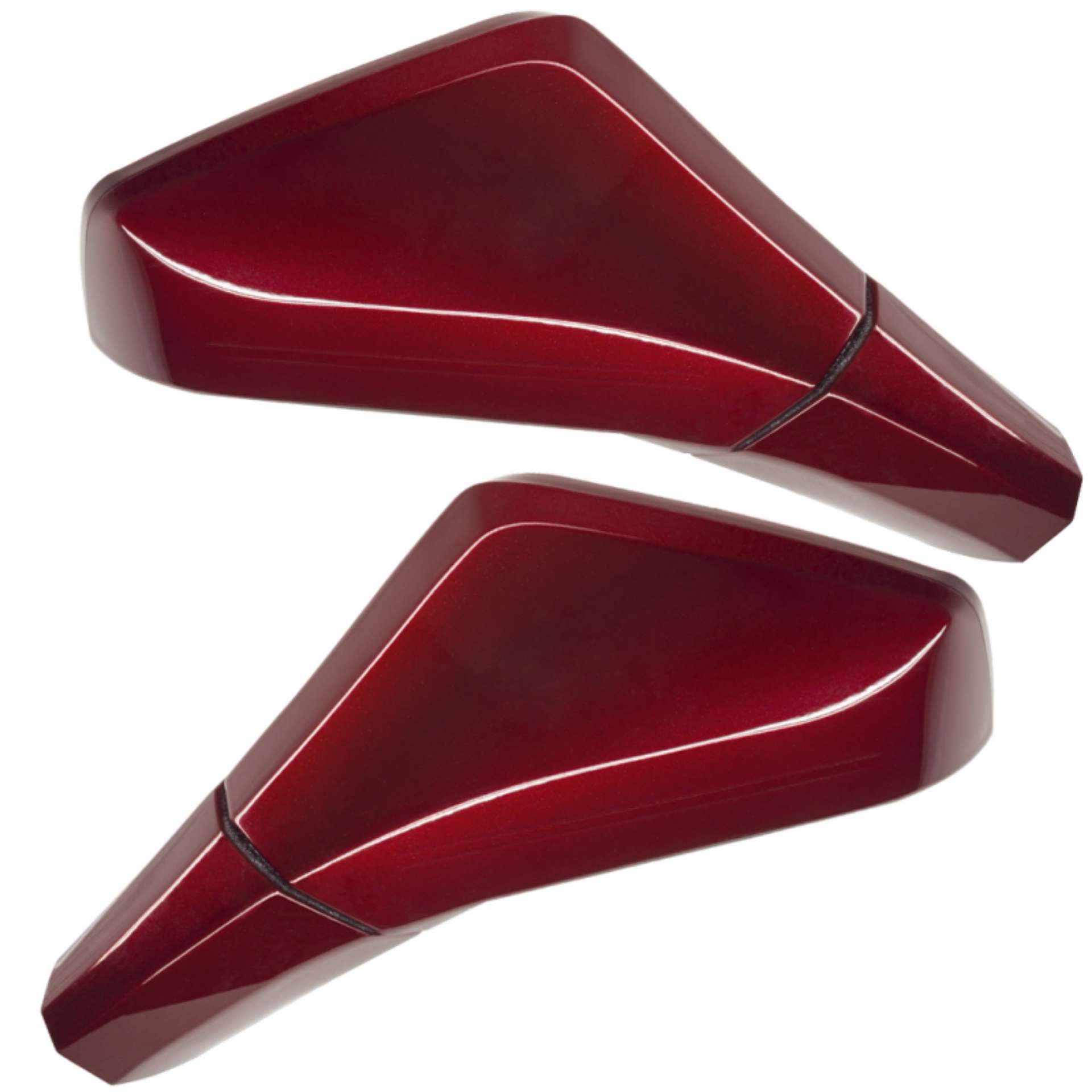 Picture of Oracle 05-13 Chevy Corvette C6 Concept Side Mirrors - Ghosted - Monterey Red 301N