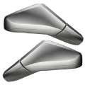 Picture of Oracle 05-13 Chevy Corvette C6 Concept Side Mirrors - Ghosted - Switchblade Silver Metallic GAN