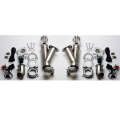 Picture of Granatelli 4-0in Stainless Steel Electronic Dual Exhaust Cutout w-Slip Fit & Band Clamp