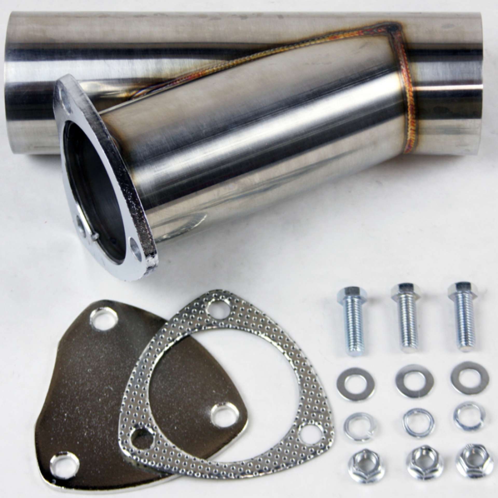 Picture of Granatelli 3-0in Stainless Steel Manual Exhaust Cutout