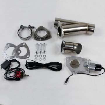 Picture of Granatelli 2-5in Stainless Steel Electronic Exhaust Cutout