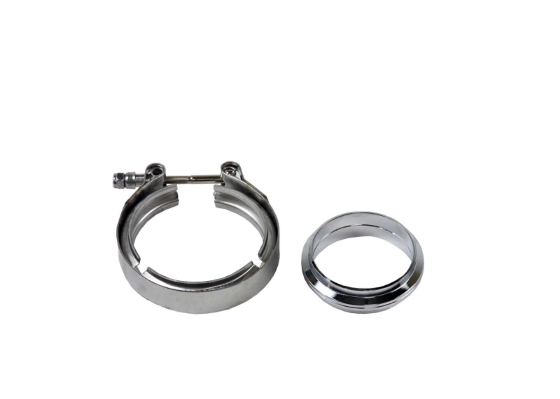 Picture of Granatelli 3-5in Aluminum Mating Male to Female Flanges w-V-Band-O-Ring Seal