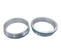 Picture of Granatelli Aluminum Dual Seal Clamp 3-0in Weld-on Ferrule Set