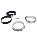 Picture of Granatelli 4-0in Dual Seal Double O-Ring Clamp Asembly