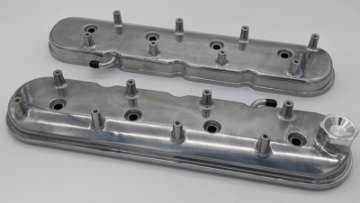 Picture of Granatelli 96-22 GM LS Standard Height Valve Cover w-Angled Coil Mount - Polished Pair