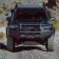 Picture of ARB 16-23 Toyota Tacoma Summit MKII Bumper Kit w- LED Fog Lights & Winch Install Kit - Black