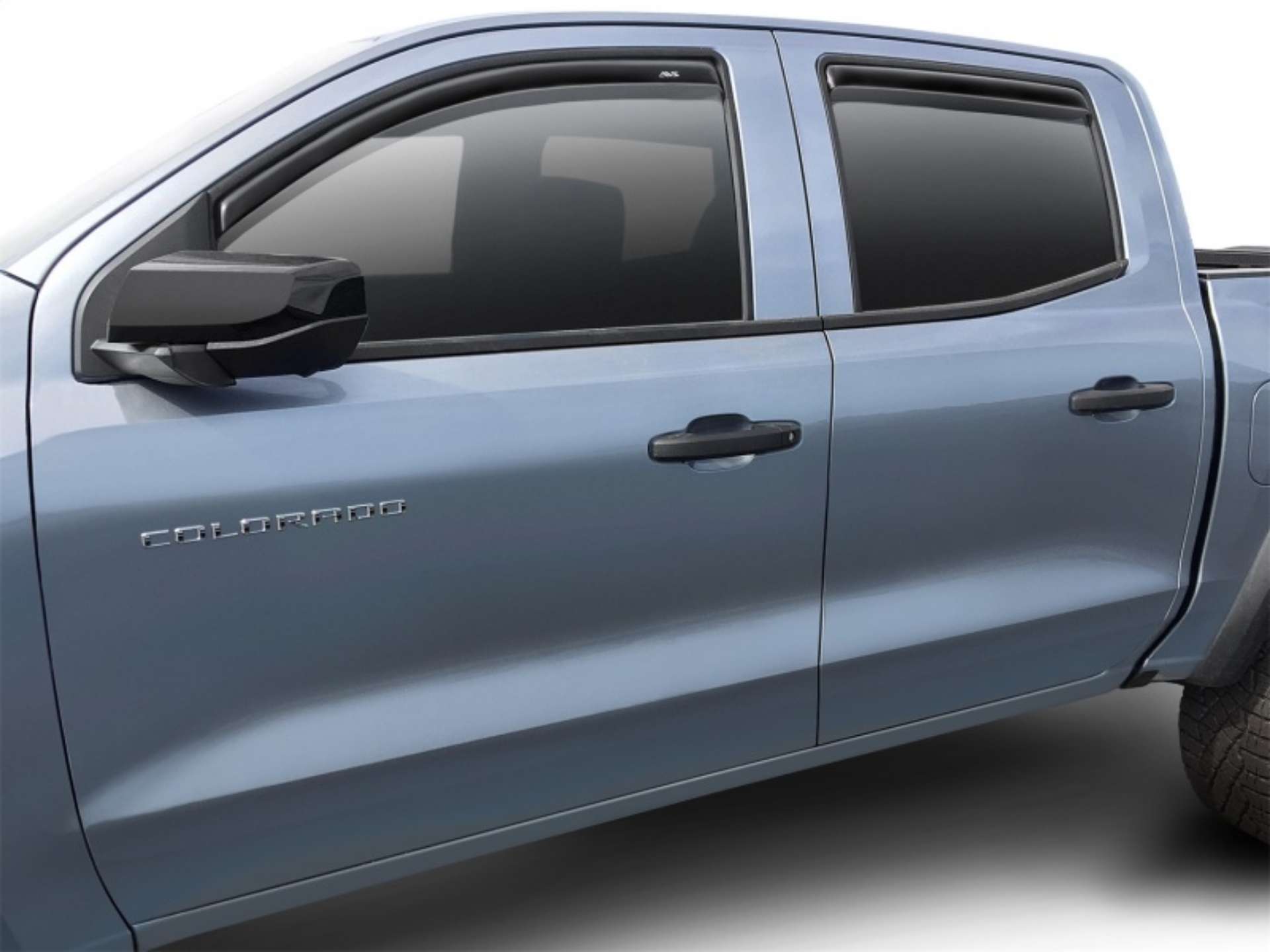 Picture of AVS 2023 Chevrolet Colorado Ventvisor Low Profile Deflectors 4pc - Smoke