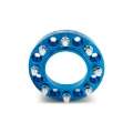 Picture of Mishimoto Borne Off-Road Wheel Spacers - 8X165-1 - 121-3 - 38-1 M14 - Blue