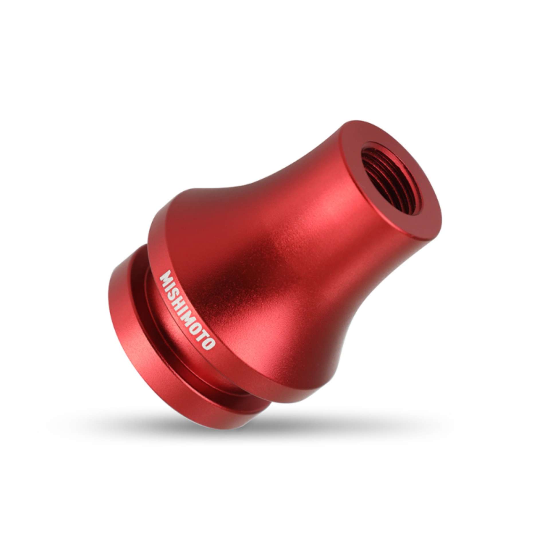 Picture of Mishimoto Shift Boot Retainer-Adapter M12x1-25 - Red