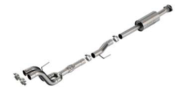 Picture of Borla 21-23 Ford Tremor 3-5L V6 AT 4WD 4DR CC SB 3in ATAK Mid-Section Exhaust