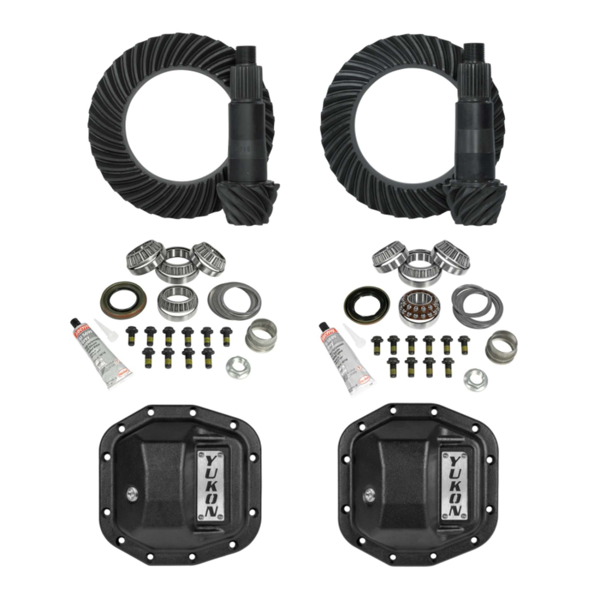 Picture of Yukon Gear High Stage 2 Jeep JL Re-Gear Kit w-Covers Dana 30-35 4-88 Ratio 24 Spline