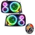 Picture of Oracle 01-04 Nissan Frontier SMD HL - Triple Halo - ColorSHIFT SEE WARRANTY