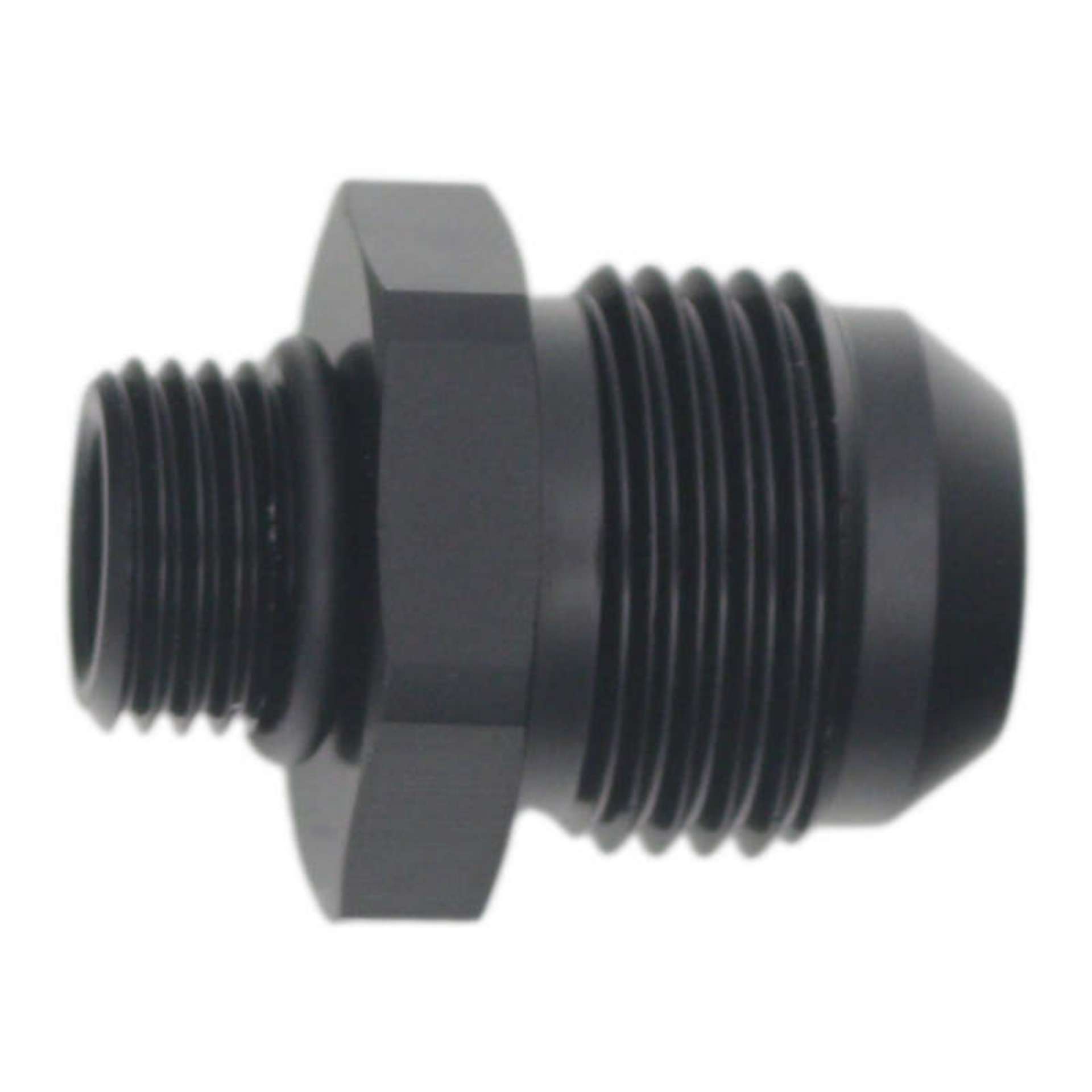 Picture of DeatschWerks 6AN ORB Male to 10AN Male Flare Adapter - Anodized Matte Black