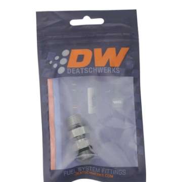 Picture of DeatschWerks 6AN ORB Male to 6AN ORB Male Swivel Adapter - Anodized DW Titanium