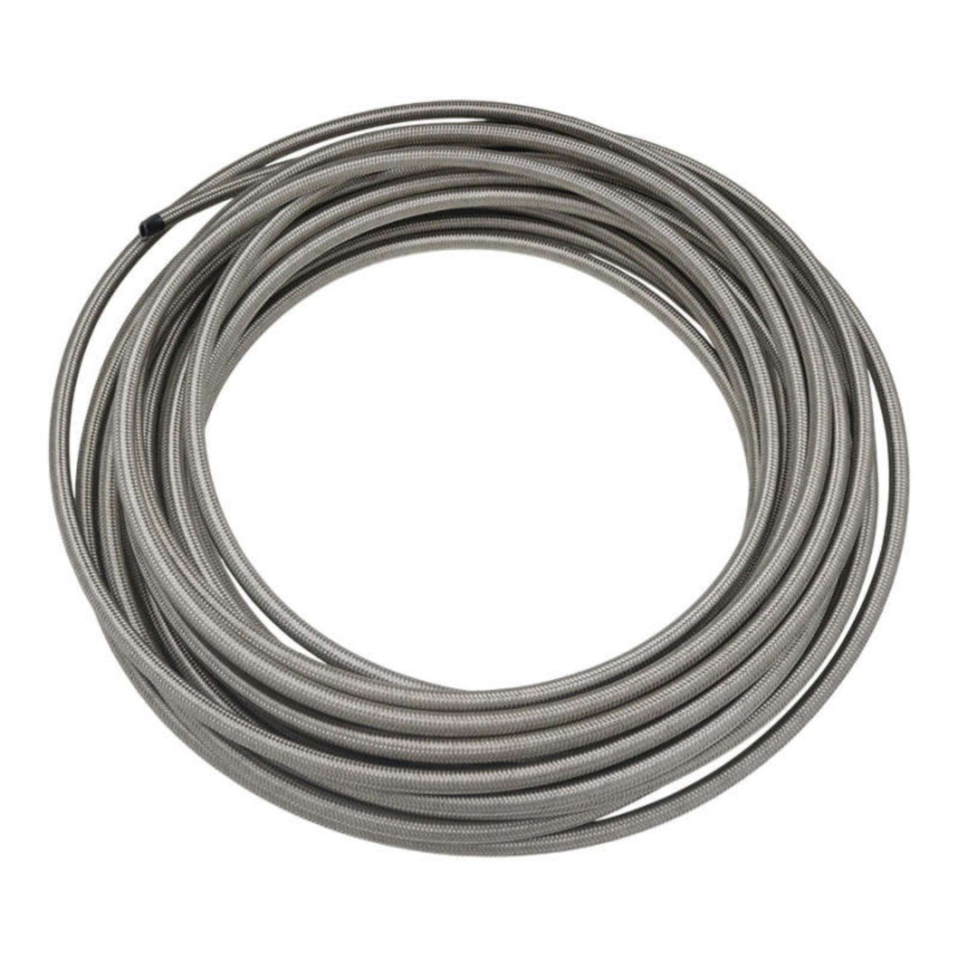 Picture of DeatschWerks 6AN Stainless Steel Double Braided CPE Hose - 50ft